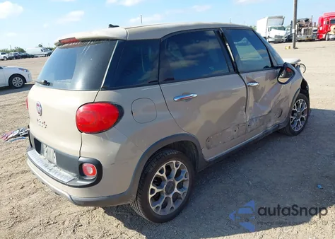 2015 Fiat 500L Trekking from USA, damaged, VIN ZFBCFADH8FZ031800